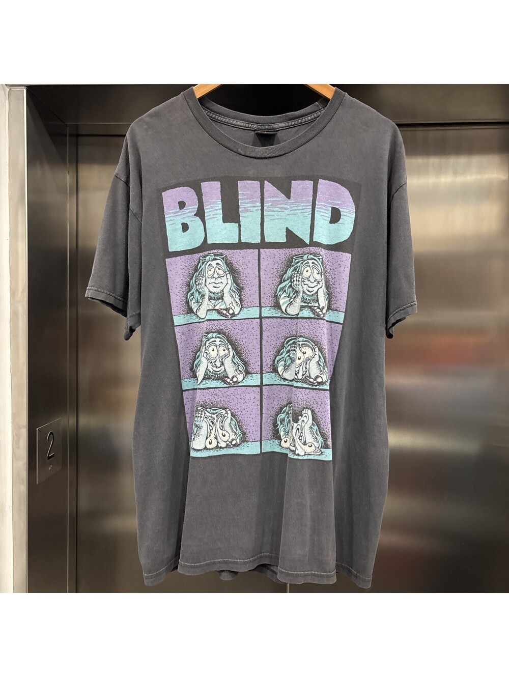 Vintage 2010 Stoned Again Blind skateboards T-Shirt